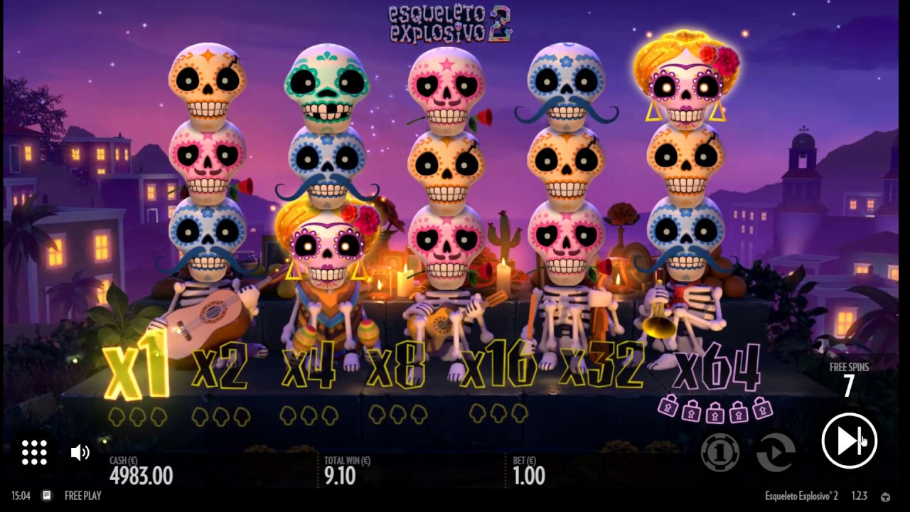 Esqueleto Explosivo 2 Online Video Slot