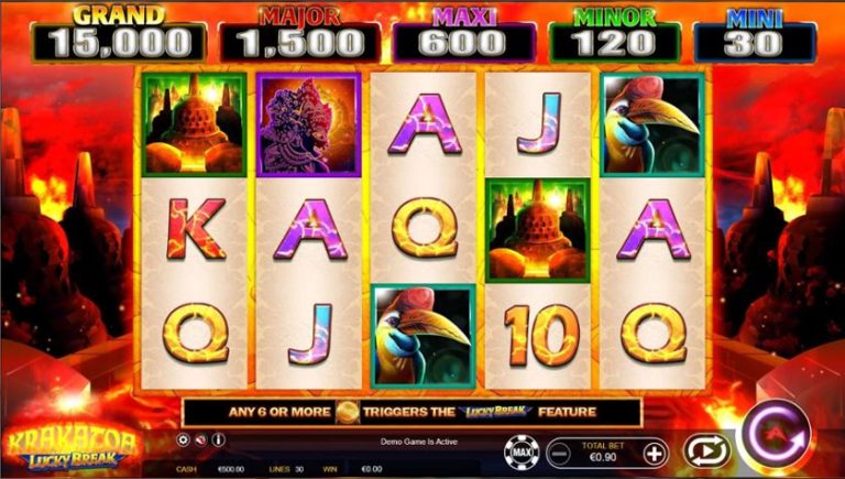 Krakatoa Lucky Break Online Video Slot