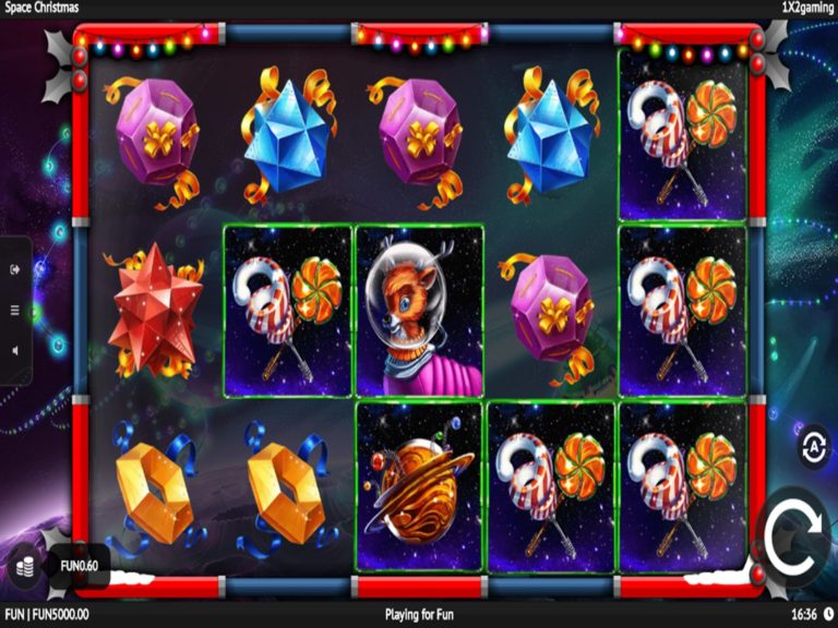 Space Christmas Online Video Slot