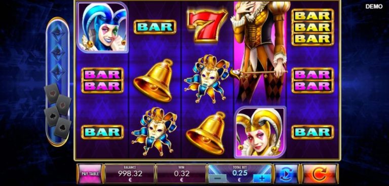 Twin Harlequin Online Video Slot
