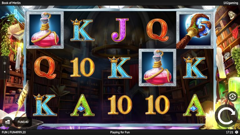 Book of Merlin Online Video Slot