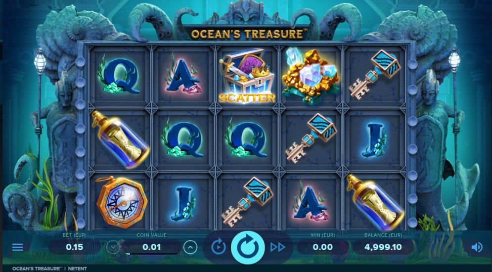 Ocean’s Treasure Online Video Slot