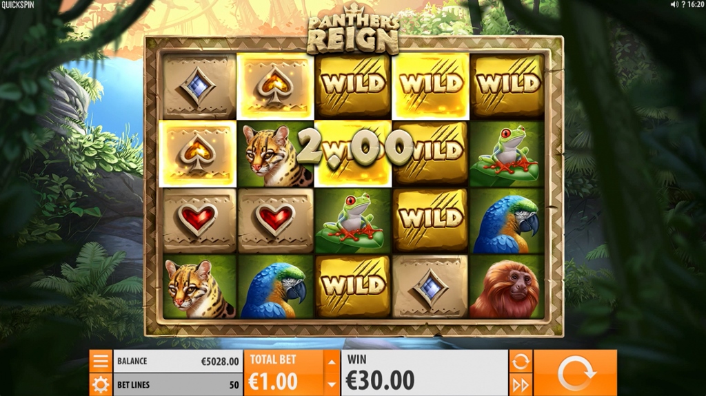 Panther’s Reign Online Video Slot