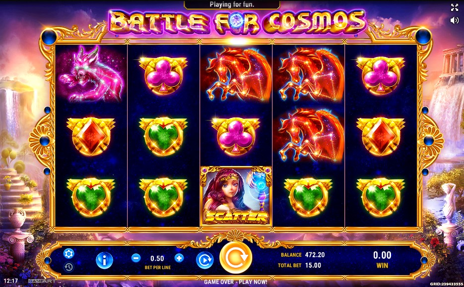 Battle for Cosmos Online Video Slot