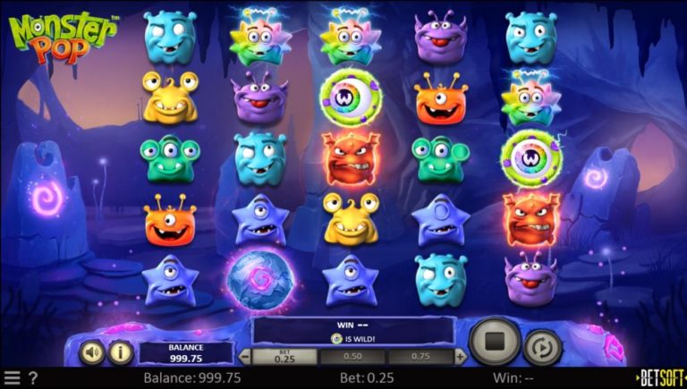 Monster Pop Online Video Slot