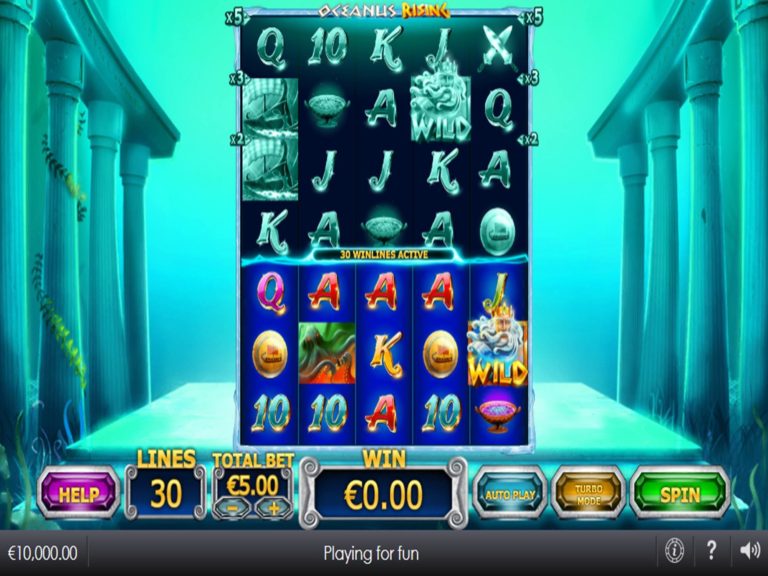 Oceanus Rising Online Video Slot