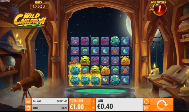 Wild Cauldron Online Video Slot