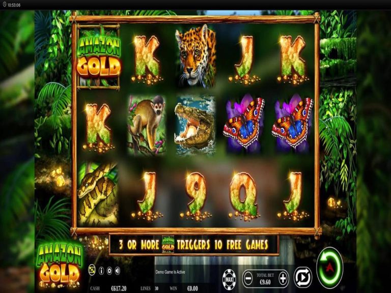 Amazon Gold Online Video Slot