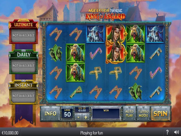 Age of the gods Norse: King of Asgard Online Video Slot