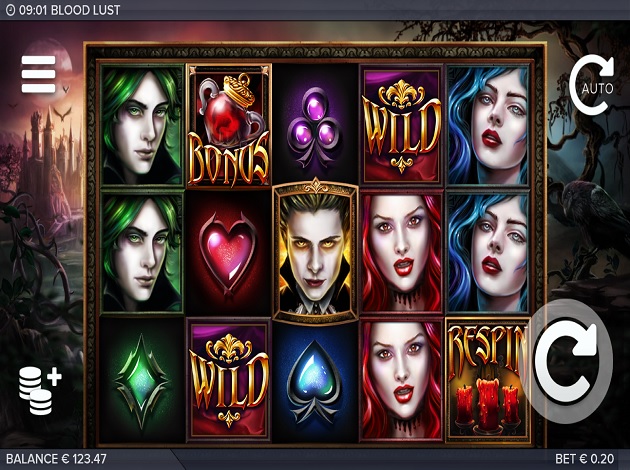 Blood Lust Online Video Slot