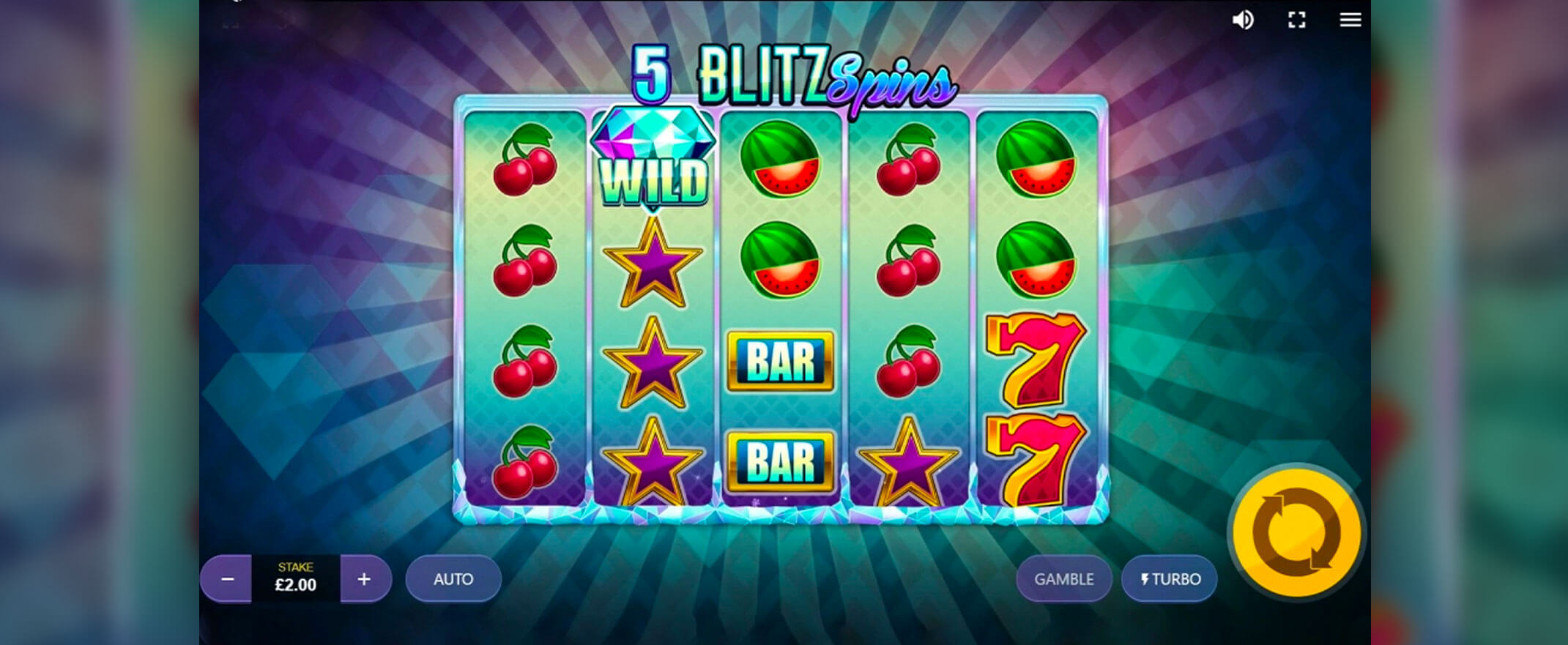 Diamond Blitz Online Video Slot