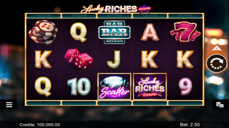 Lucky Riches Hyperspins Online Video Slot