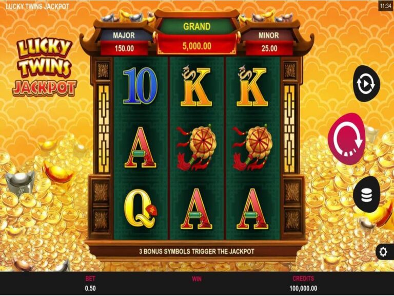 Lucky Twins Jackpot Online Video Slot