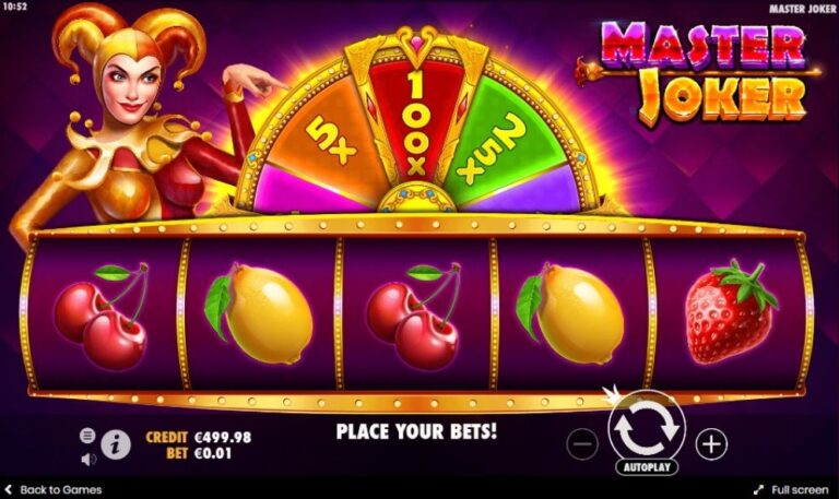 Master Joker Online Video Slot