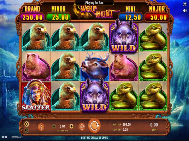 Wolf Hunt Online Video Slot