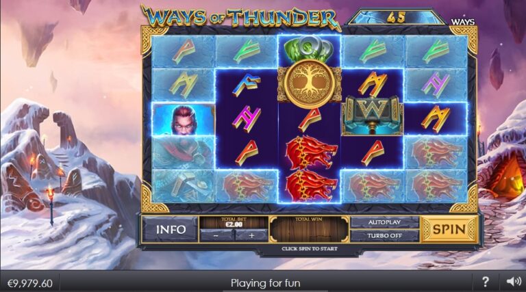 Age of the Gods Norse: Ways of Thunder Online Video Slot