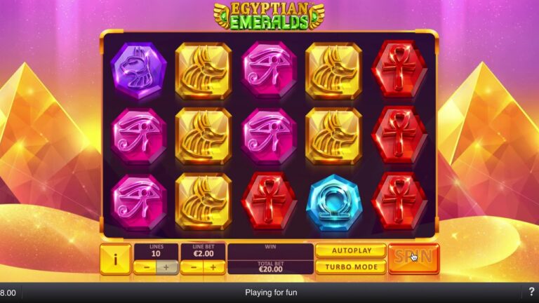 Egyptian Emeralds Online Video Slot