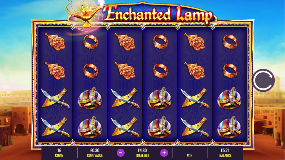Enchanted Lamp Online Video Slot
