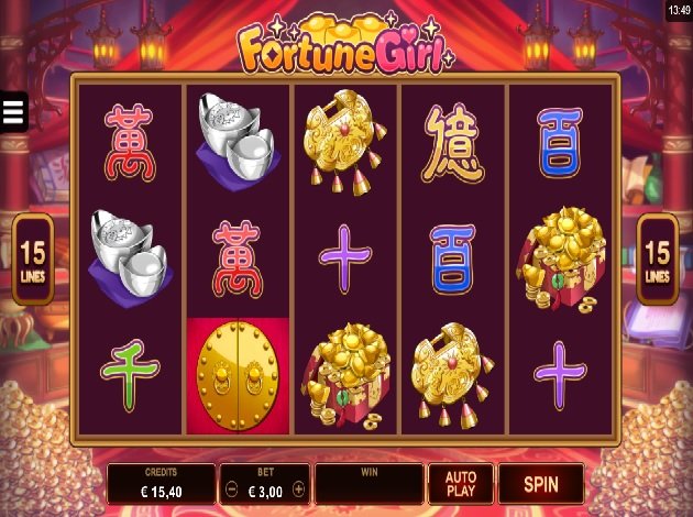 Fortune Girl Online Video Slot