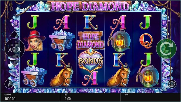 Hope Diamond Online Video Slot