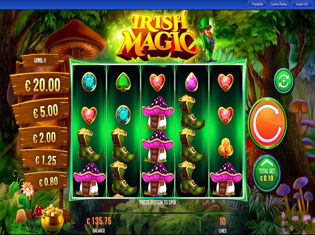 Irish Magic Online Video Slot