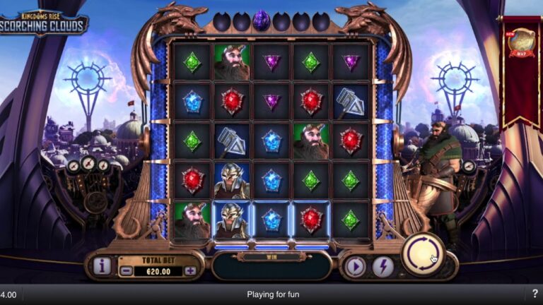 Kingdoms Rise: Scorching Clouds Online Video Slot