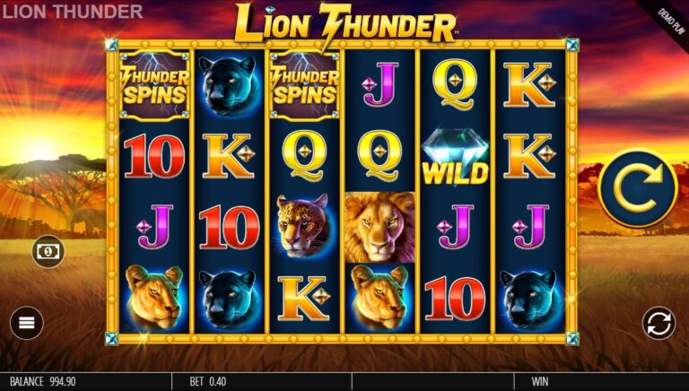 Lion Thunder Online Video Slot