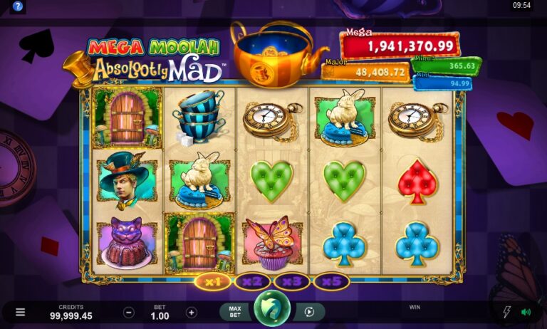 Absolootly Mad: Mega Moolah Online Video Slot