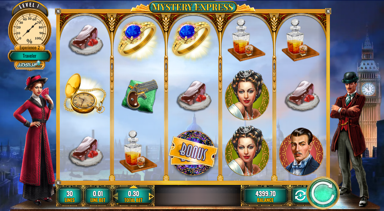 Mystery Express Online Video Slot