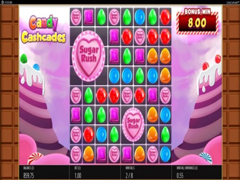 Candy Cashcades Online Video Slot