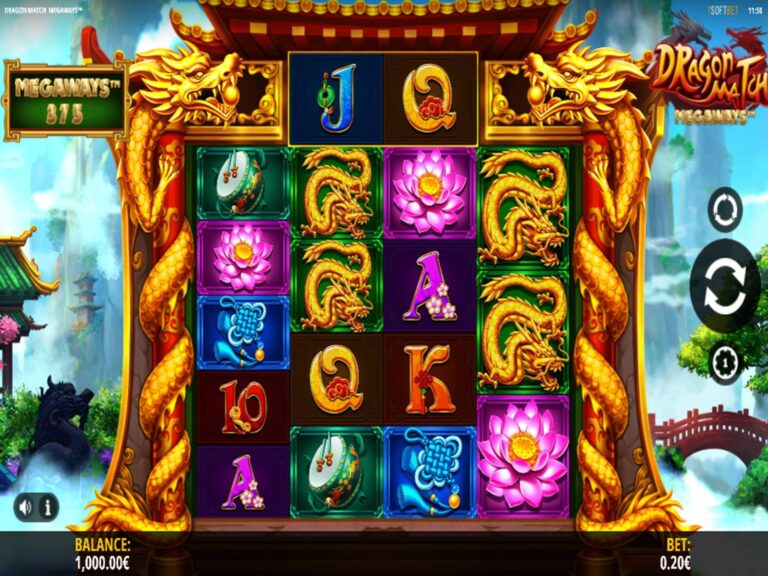 Dragon Match Megaways Online Video Slot