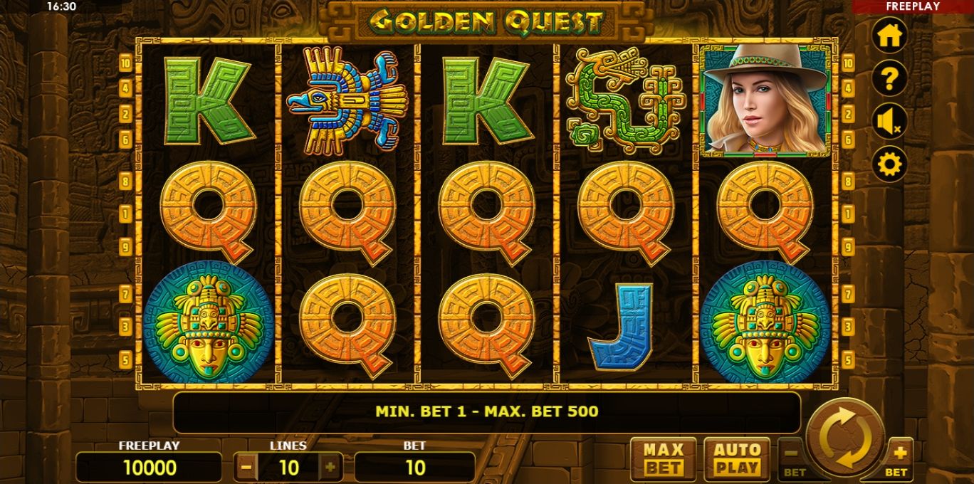 Golden Quest Online Video Slot