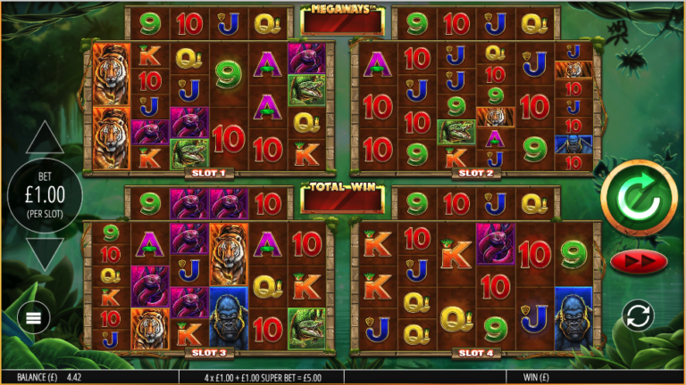 Gorilla Gold Megaways Online Video Slot