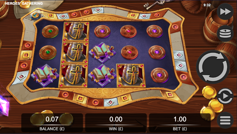 Heroes Gathering Online Video Slot