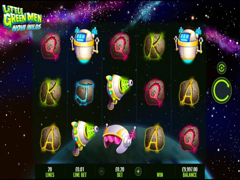 Little Green Men Nova Wilds Online Video Slot