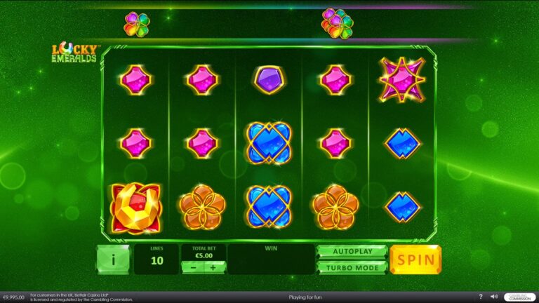 Lucky Emeralds Online Video Slot