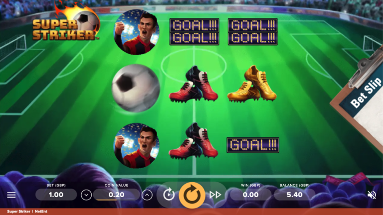 Super Striker Online Video Slot
