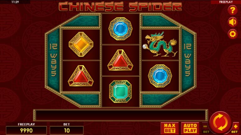 Chinese Spider Online Video Slot