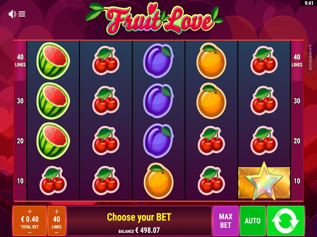 Fruit Love Online Video Slot