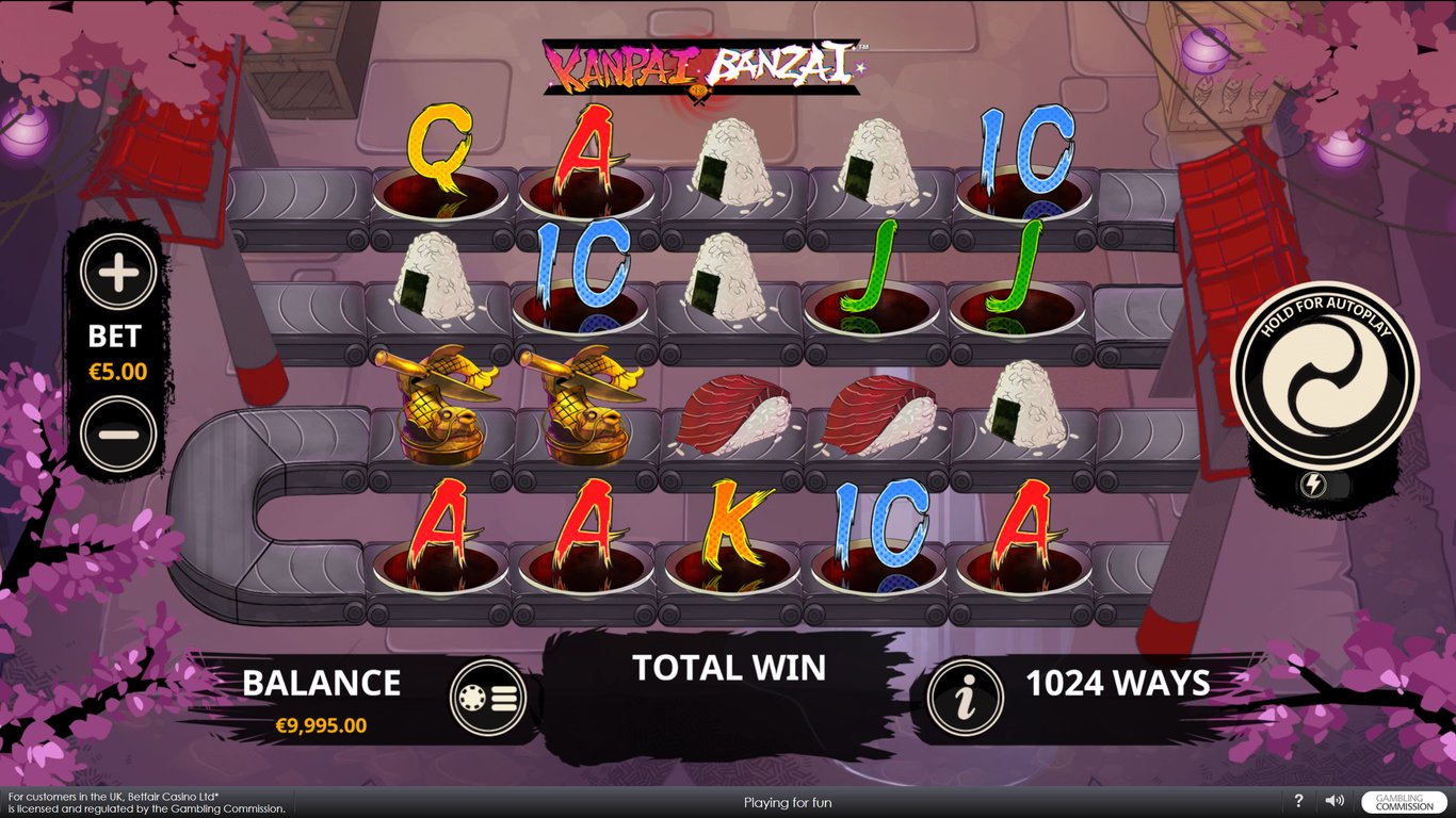 Kanpai Banzai Online Video Slot