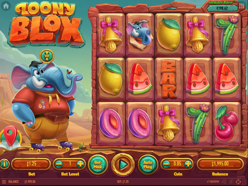 Loony Blox Online Video Slot