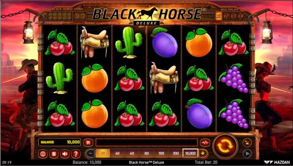 Black Horse Deluxe Online Video Slot