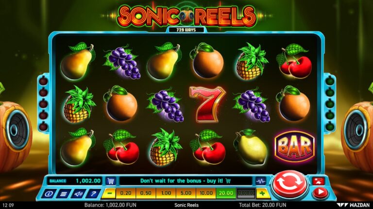 Sonic Reels Online Video Slot