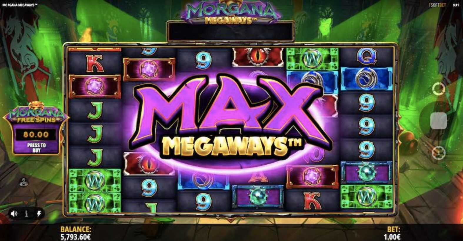 Morgana Megaways Online Video Slot