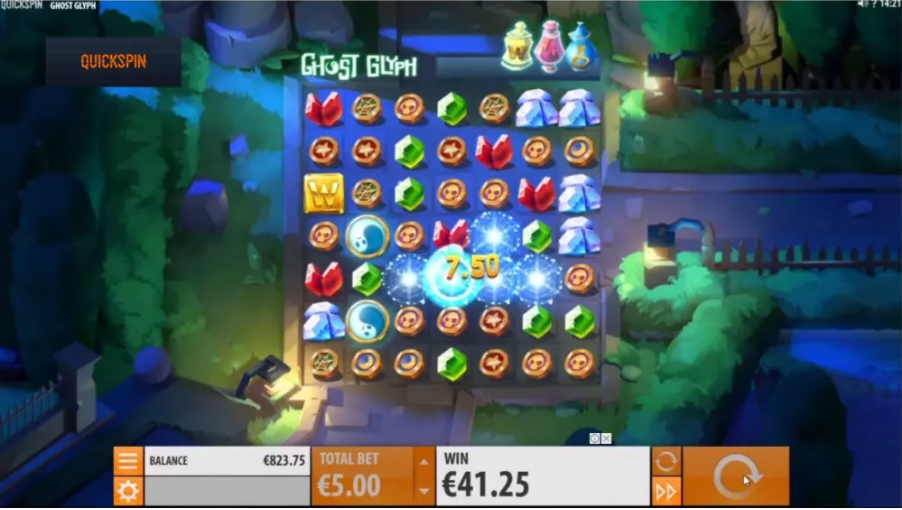 Ghost Glyph Online Video Slot