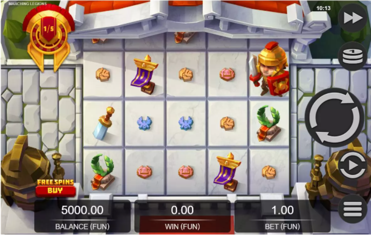 Marching Legions Online Video Slot