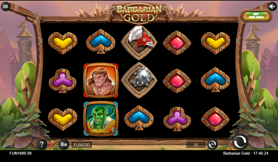 Barbarian Gold Online Video Slot