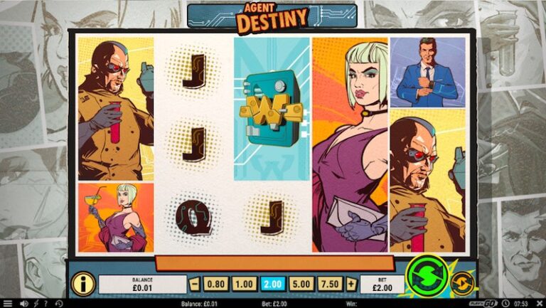 Agent Destiny Online Video Slot
