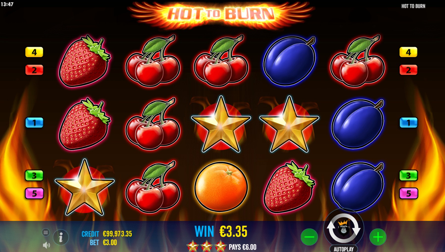 Hot to Burn Online Video Slot