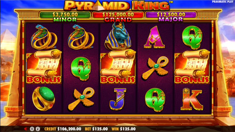 Pyramid King Online Video Slot